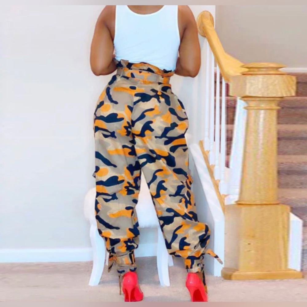 Colored Camo pants
